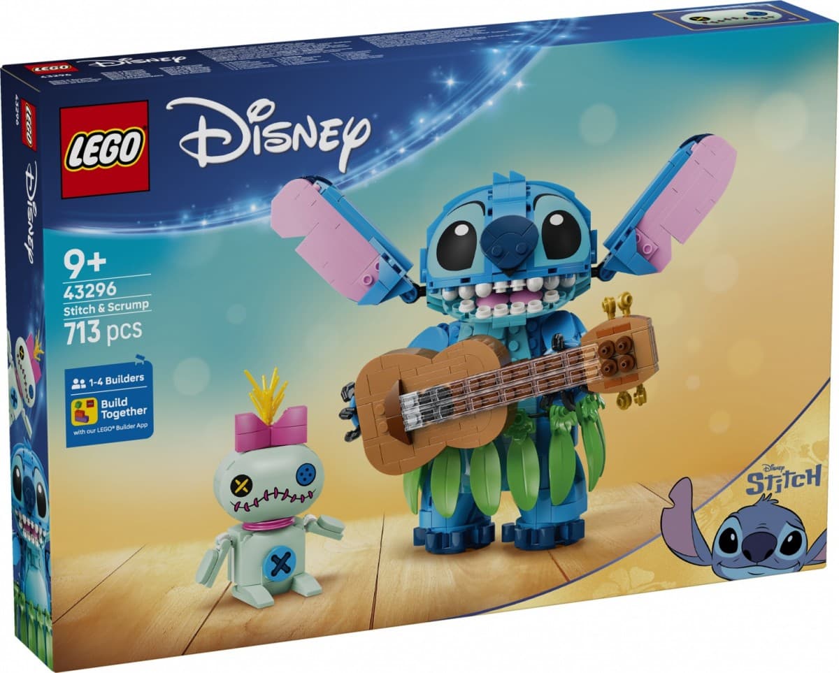 LEGO Disney Stitch in Scrump 43296 - zbirateljski komplet
