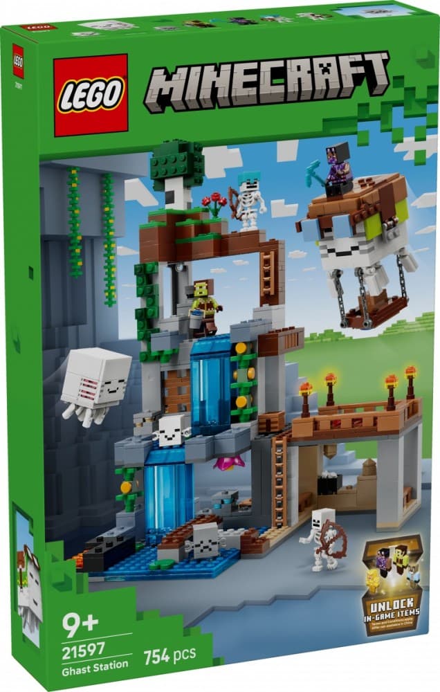 LEGO Minecraft Stacja Ghasta 21597 - gradnja in pustolovščine