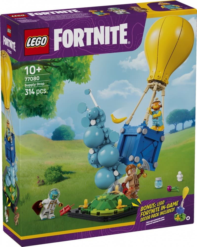 LEGO Fortnite Zrzut zaopatrzenia 77080 - Igralni komplet