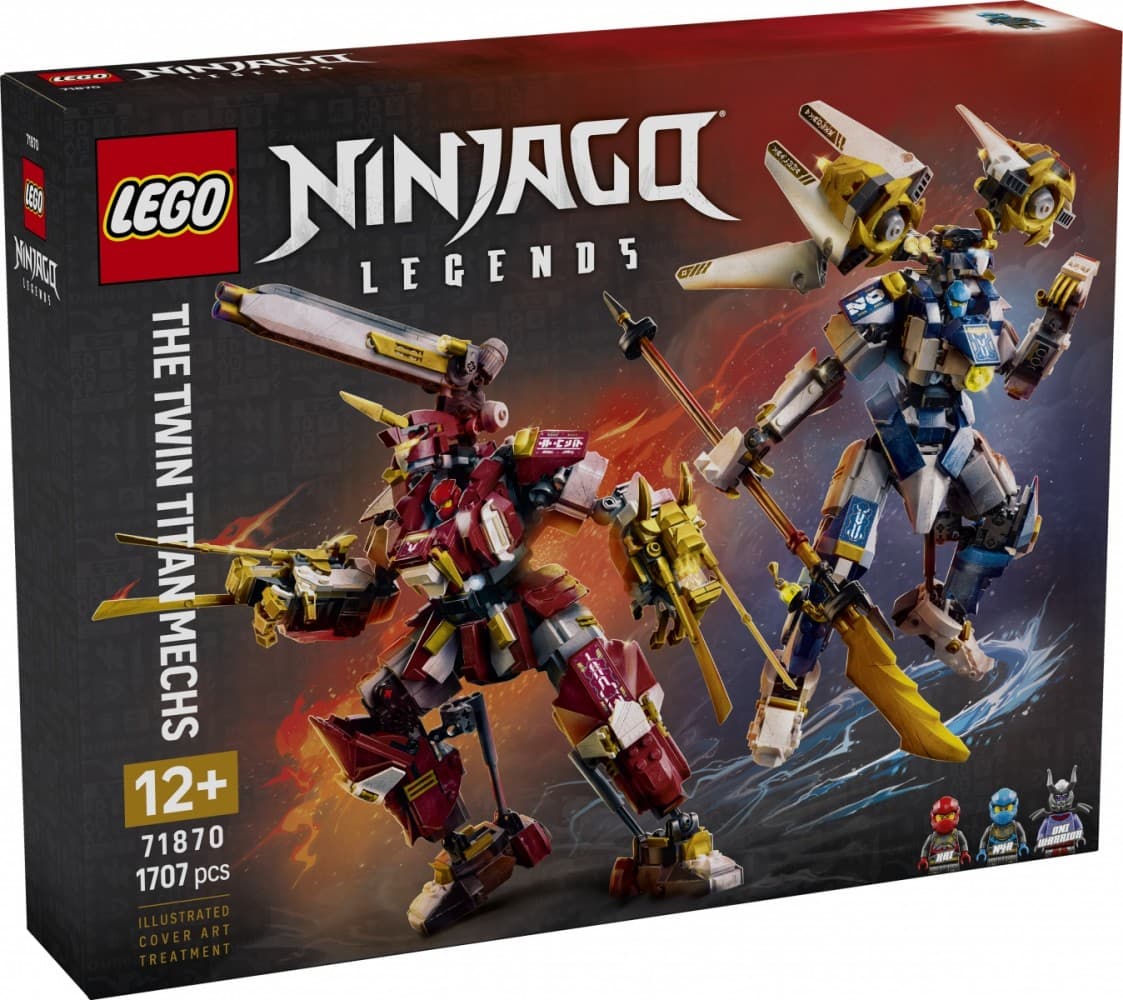 LEGO NINJAGO Bližnji titanski mehi 71870 - za akcije