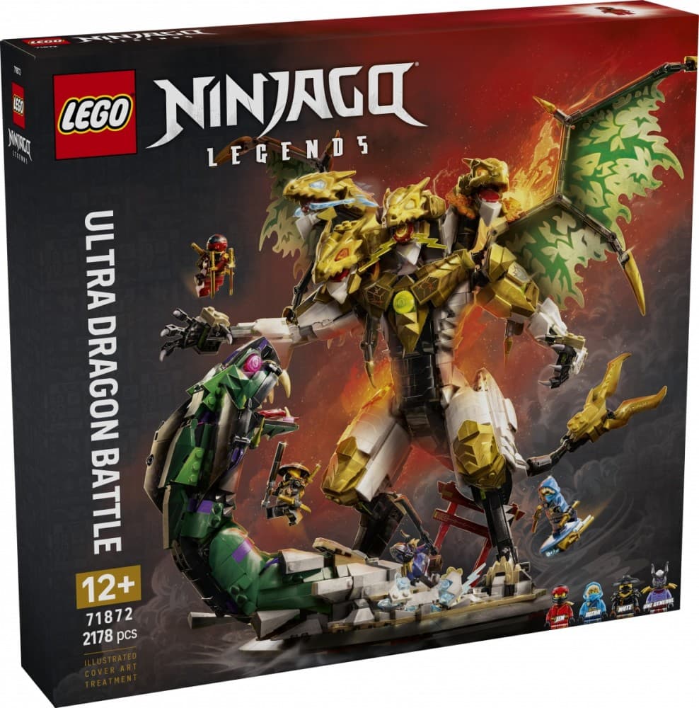 LEGO NINJAGO Bitka z ultrasmokom 71872 - dinamična igra