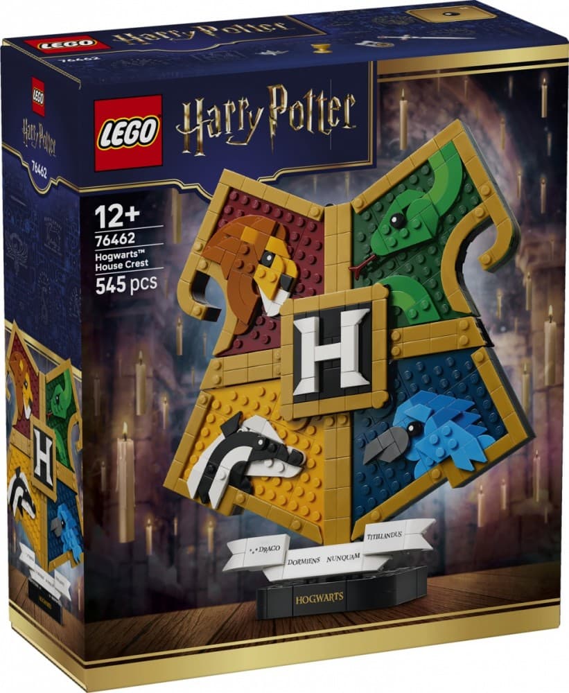 LEGO Harry Potter Grb Hogwartsa 76462 - zbirateljski okras