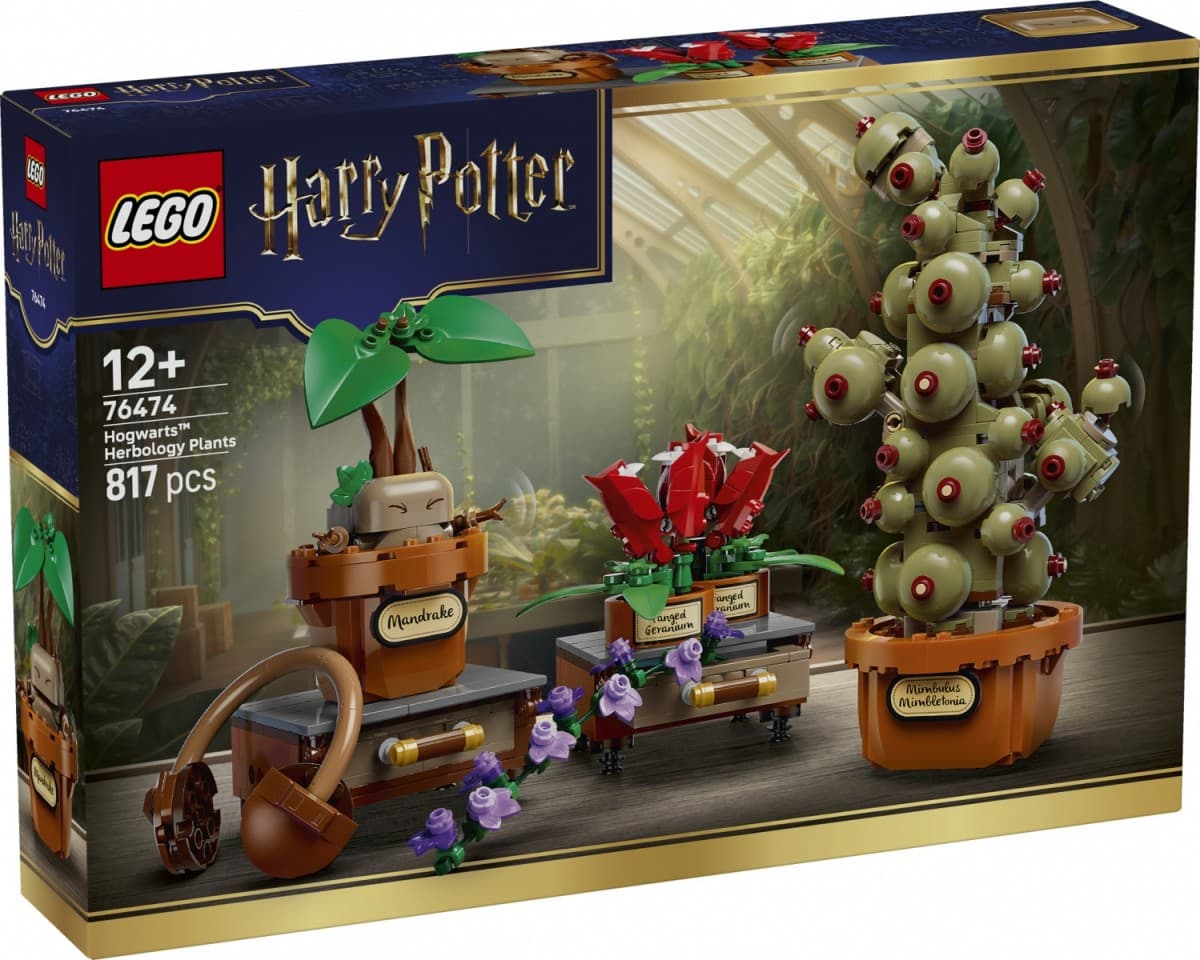 LEGO Harry Potter Rastline z urarstva v Hogwartsu 76474