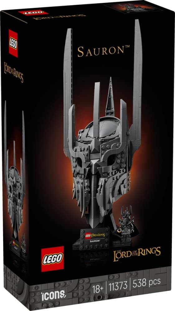 LEGO Icons Gospodar prstanov: Sauronovo čelado (11373)