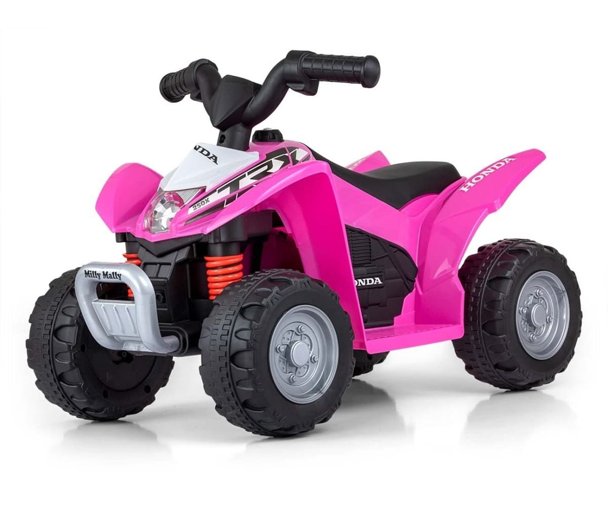 Akumulatorski štirikolesnik (quad) Honda ATV, roza, MILLY MALLY