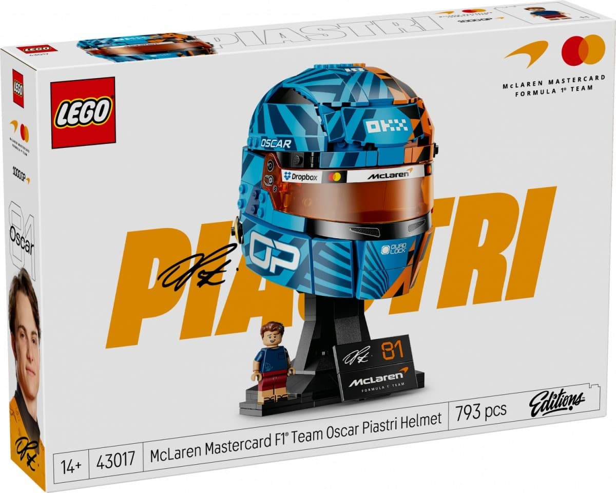 LEGO Editions 43017 Kask Oscar Piastri McLaren