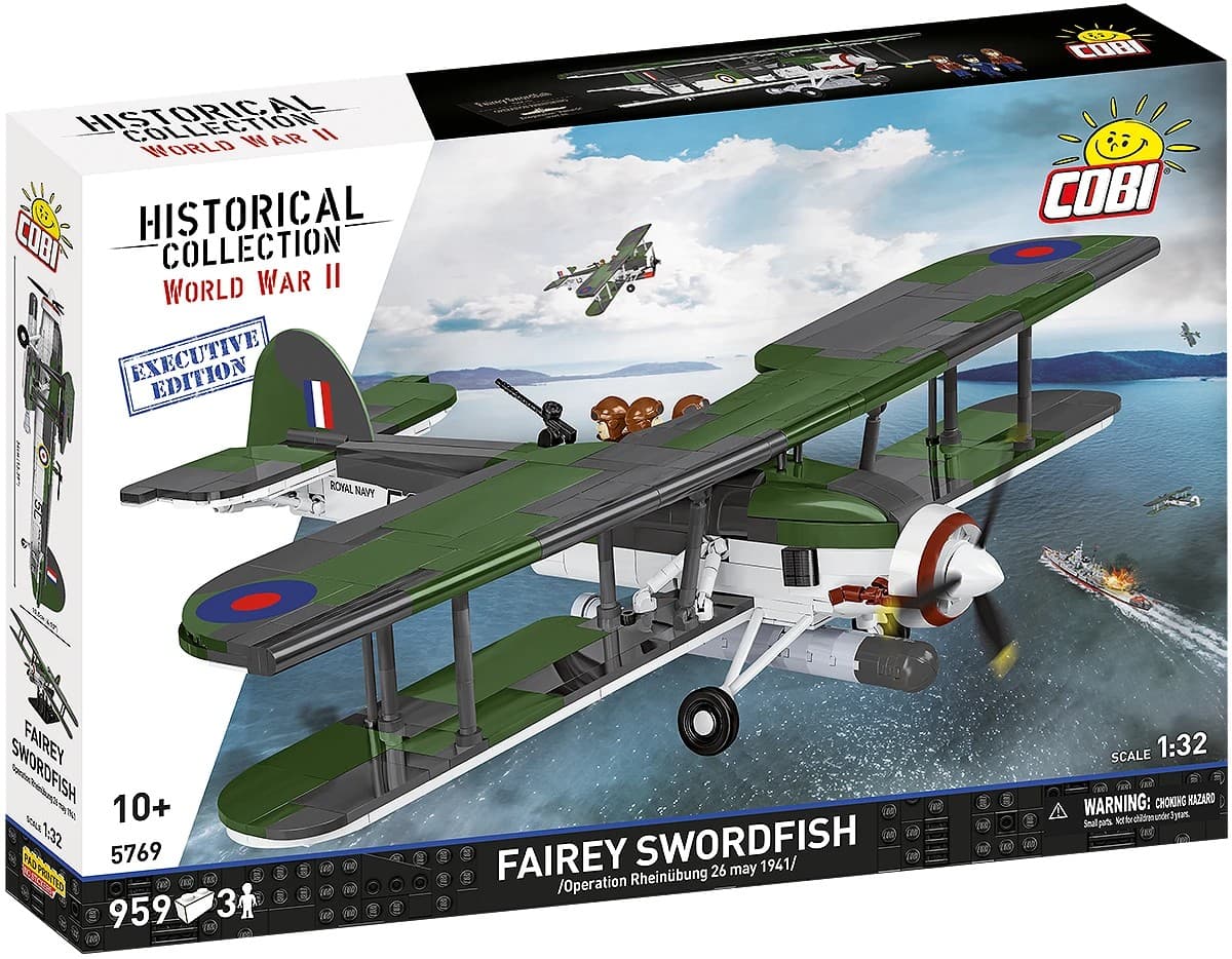 COBI Kocke: Fairey Swordfish - Executive Edition (959 kosov)