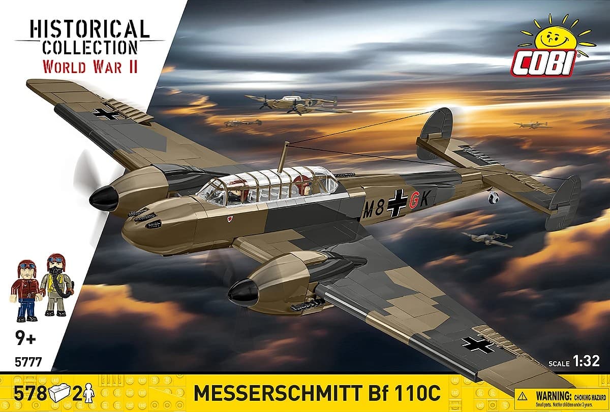 COBI Kocke Messerschmitt BF 110C, 578 kock