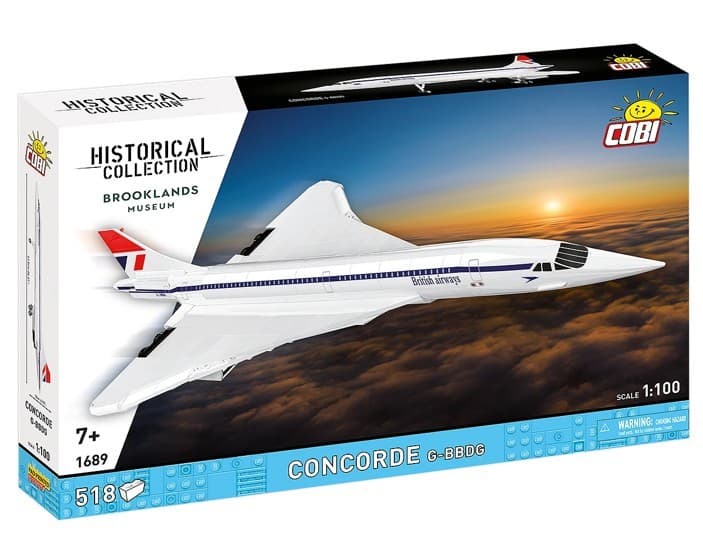 COBI KOCKE Model letala Concorde G-BBBDG (518 el.)