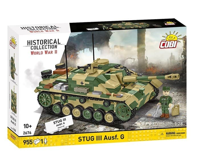 Gradbeni bloki COBI Stug III Ausf. G (955 delov)