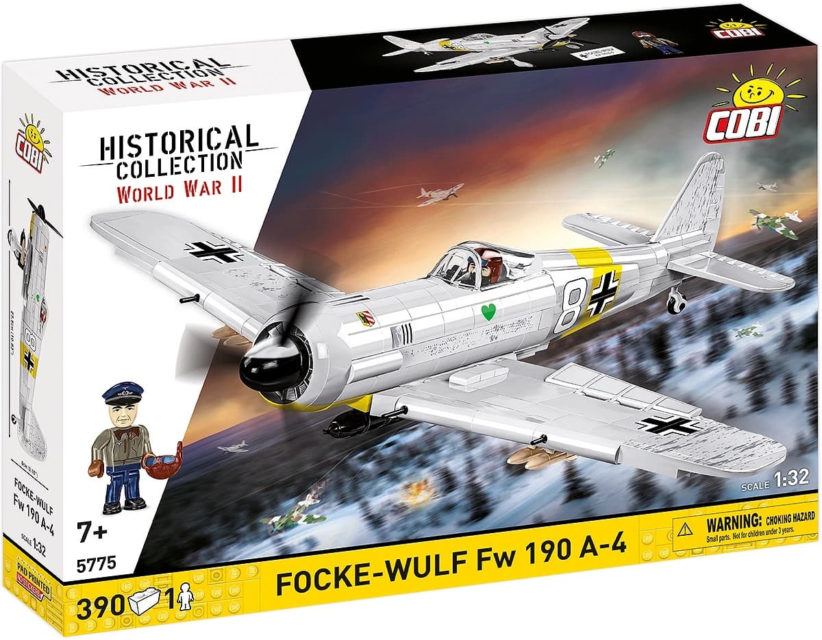 Gradbeni bloki COBI Focke-Wulf FW 190 A-4 (390 kosov)