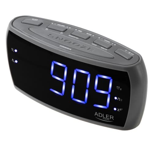 Radio budilka Adler AD 1121 S, LED zaslon 2