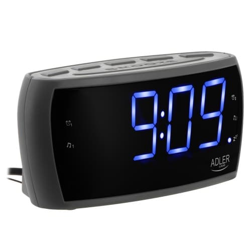 Radio budilka Adler AD 1121 S, LED zaslon 4