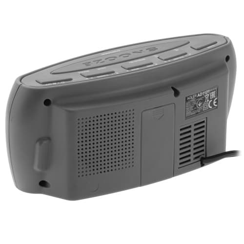 Radio budilka Adler AD 1121 S, LED zaslon 6