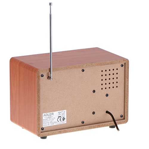 ADLER Retro radio z Bluetooth, AM/FM, les 4