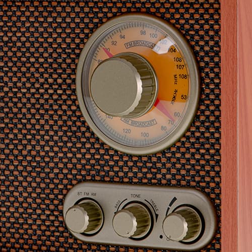 ADLER Retro radio z Bluetooth, AM/FM, les 5