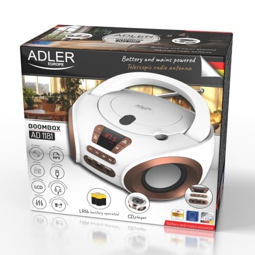 ADLER Boombox AD 1181, bel baker 8