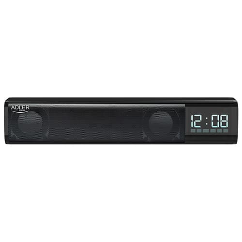 Zvočnik Soundbar Adler AD 1191 z budilko in Bluetooth 5.0