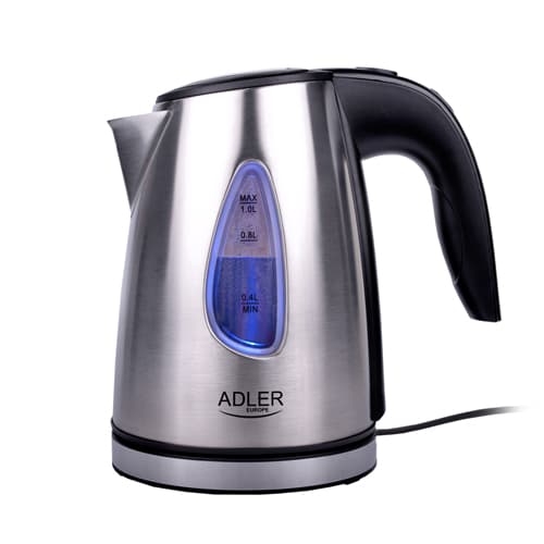 ADLER Električni kuhalnik AD 1203, 1.0 L, nerjaveče jeklo