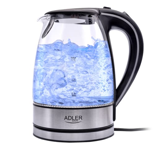 ADLER AD1225 stekleni kuhalnik vode, 1,7 l