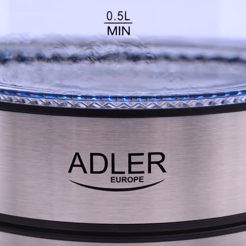 ADLER AD1225 stekleni kuhalnik vode, 1,7 l 7