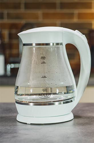 ADLER AD 1274 White Stekleni kuhalnik, 1,7 L 8