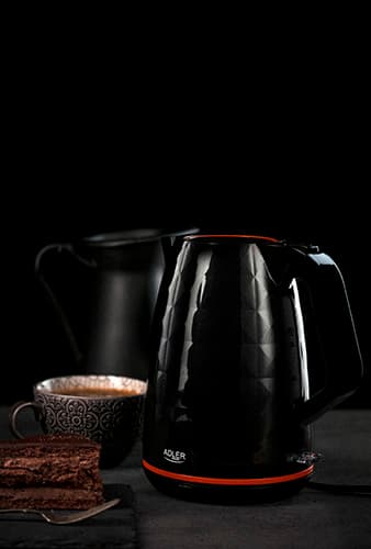 ADLER AD 1277 Black Plastični kuhalnik z regulacijo temp., 1,7 L 8