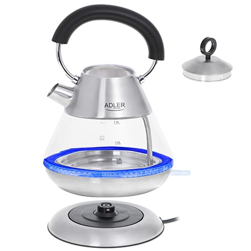 Adler AD 1282 Steklen kuhalnik vode, 1.5l, STRIX 4
