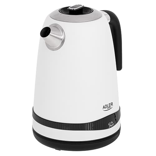 ADLER AD 1295 Kuhalo za vodo, 1,7 l, LCD in regulacija temperature, belo 2