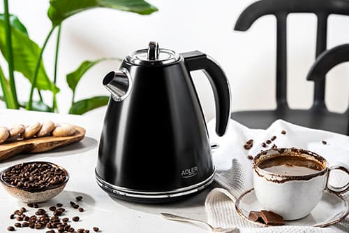 ADLER AD 1343 Black Kovinski kuhalnik, STRIX, 1,5 L 5