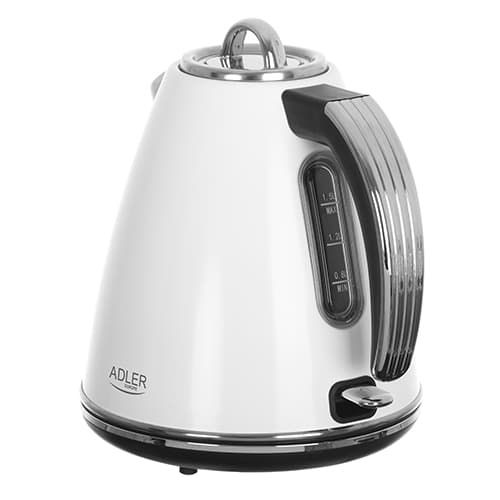 ADLER AD 1343 White Kovinski kuhalnik, STRIX, 1,5 L 2