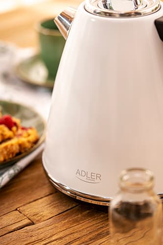 ADLER AD 1343 White Kovinski kuhalnik, STRIX, 1,5 L 7