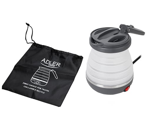 ADLER AD 1370 Potovalni zložljivi kuhalnik, 0,6 l, UK vtičnica
