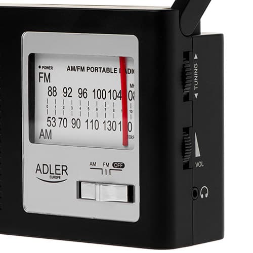 ADLER AD 1909 AM/FM radio z anteno 3