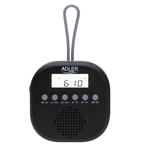 ADLER AD 1912 Vodoodporno radio FM, IPX4