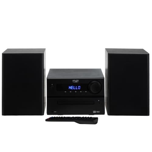 Hi-fi sistem Adler AD 1917 z Bluetooth, CD, USB in FM radiem