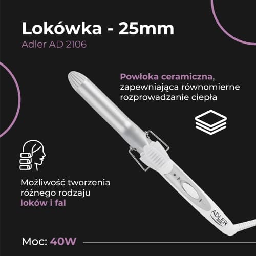 ADLER AD 2106 Kodralnik las, 25 mm 4
