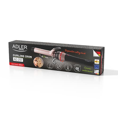 ADLER kodralnik las AD 2117, 25mm, z regulacijo temperature 5