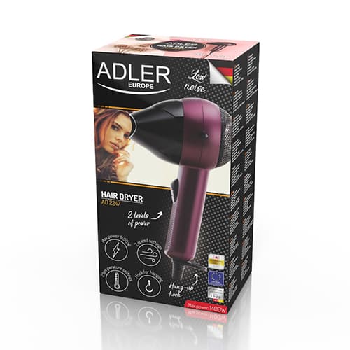 ADLER AD 2247 Sušilnik las, 1400W 8