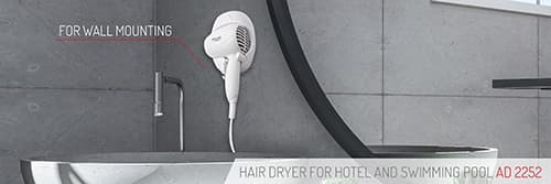 ADLER AD 2252 Hotelski/bazenski sušilnik las, 1600W 5
