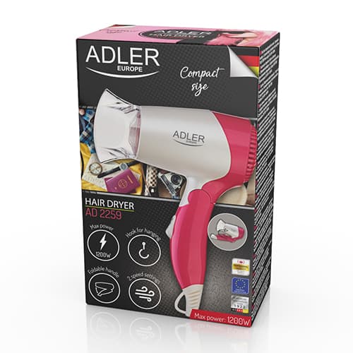 ADLER AD 2259 Sušilnik las, 1200W, športni dizajn 6