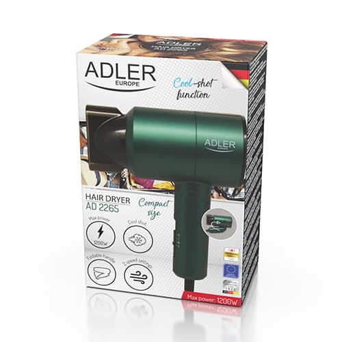 ADLER AD 2265 Sušilnik las, 1200W, zložljiv 6