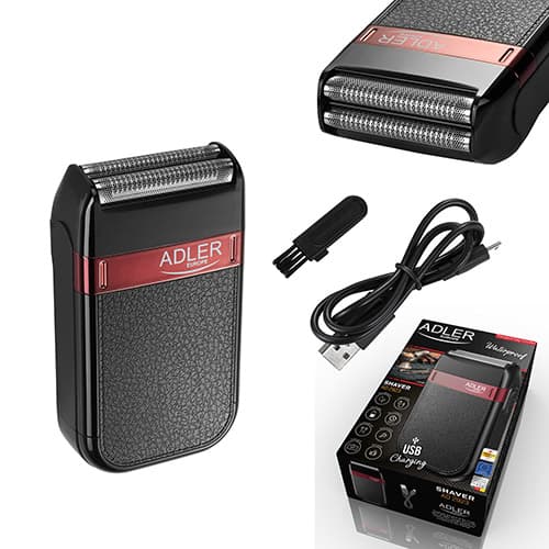 ADLER AD 2923 Moški brivnik, polnjenje USB 5