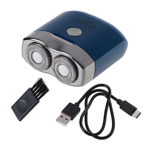Potovalni brivnik ADLER AD 2937, 2 glavi, USB polnilna 2