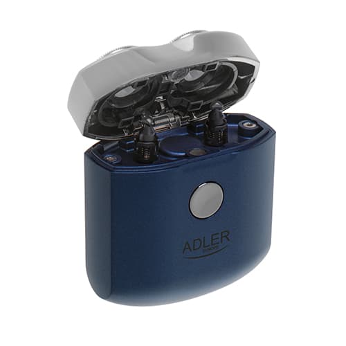 Potovalni brivnik ADLER AD 2937, 2 glavi, USB polnilna 3