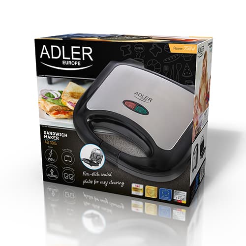 ADLER AD 3015 Pekač za sendviče 5