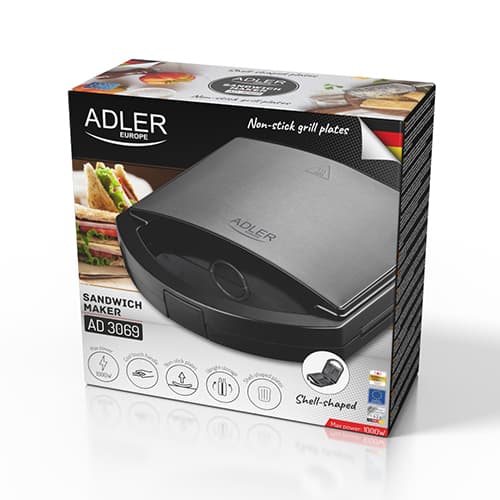 ADLER AD 3069 opekač za sendviče 5