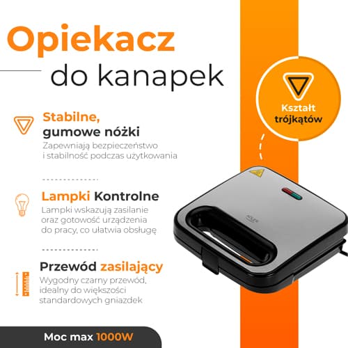 ADLERopekač sendvičev AD 3076 7