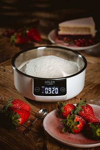 ADLER AD 3166 Kuhinjska tehtnica z merilno posodo, 5 kg 7