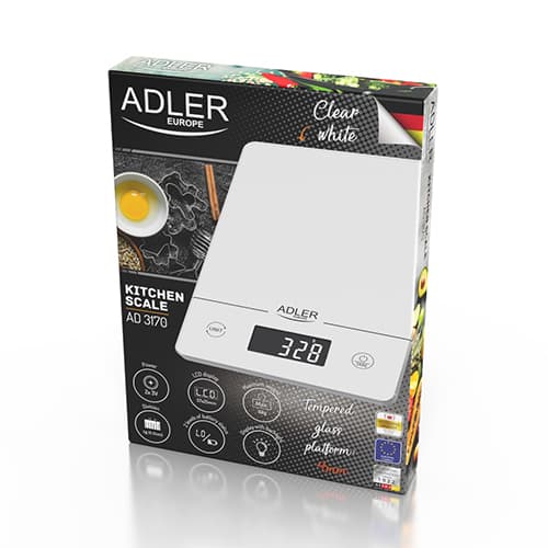 Adler AD 3170 - Kuhinjska tehtnica do 15kg, velika, XL 4